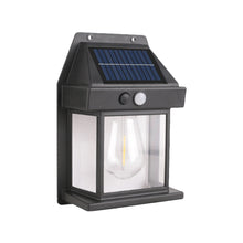 Load image into Gallery viewer, Motion Sensor Outdoor Solar Wall Lamp Waterproof Tungsten Filament Lamp Induction Lamp Household Light Garden Wall Light
