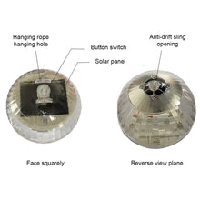 Load image into Gallery viewer, Led Swimming Pool Ball Solar Floating Lamps Solar Panel Powered Pond Drift IP44 Waterproof Glow Show Disco Color Changing Lights