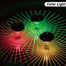 Load image into Gallery viewer, Led Swimming Pool Ball Solar Floating Lamps Solar Panel Powered Pond Drift IP44 Waterproof Glow Show Disco Color Changing Lights
