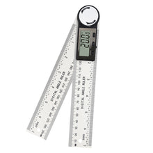 Load image into Gallery viewer, 2 in 1 Digital Angle Detector Scale Suitable for Woodworking Measurement Tools High Accuracy Mutifunction Tools