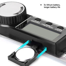 Load image into Gallery viewer, 2 in 1 Digital Angle Detector Scale Suitable for Woodworking Measurement Tools High Accuracy Mutifunction Tools