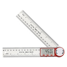 Load image into Gallery viewer, 2 in 1 Digital Angle Detector Scale Suitable for Woodworking Measurement Tools High Accuracy Mutifunction Tools