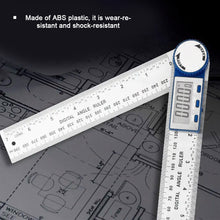 Load image into Gallery viewer, 2 in 1 Digital Angle Detector Scale Suitable for Woodworking Measurement Tools High Accuracy Mutifunction Tools