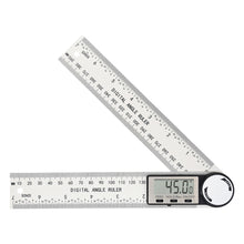 Load image into Gallery viewer, 2 in 1 Digital Angle Detector Scale Suitable for Woodworking Measurement Tools High Accuracy Mutifunction Tools
