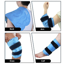 Load image into Gallery viewer, Gel Knee Brace Mobility Aids Reusable Ice Packs Rehabilitative Knee Support with Hot Cold Packs Knee Ice Pack Wrap for Swelling Arthritis Pain