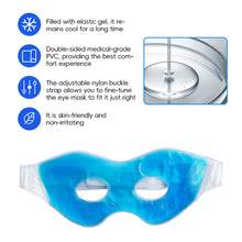 Load image into Gallery viewer, Reusable Gel Eye Mask for Hot And Cold Therapy Cold Compress Hypoallergenic Eye Ice Pack Puffy Eyes Relief Cooling Mask Post-Surgery Recovery