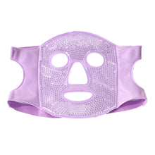 Load image into Gallery viewer, Portable Ice Face Mask Reusable Cold Compress Ice Pack Flexible Puffy Eyes Face Relief Cooling Mask Gel Face Mask for Hot And Cold Therapy