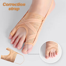 Load image into Gallery viewer, Breathable and Comfortable Correction of Thumb Valgus Split Toe Correctiobn Foot Width Retractionn Lightweight and Adjustable Toe Divider