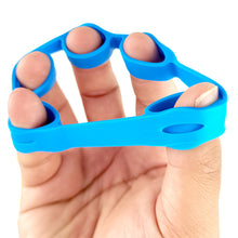 Load image into Gallery viewer, Silicone Finger Trainer Finger Tension Ring Finger Splitting Exercise Device Hand Rehabilitation Tension Device Five Finger Trainer
