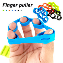 Load image into Gallery viewer, Silicone Finger Trainer Finger Tension Ring Finger Splitting Exercise Device Hand Rehabilitation Tension Device Five Finger Trainer