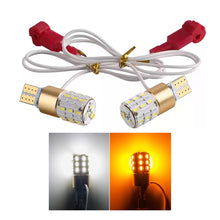 Load image into Gallery viewer, 2Pcs T15 Turn Signal Motorcycle Signal Light Width Lamp Parking Reversing Color Fog Canbus LED Bulb Accessories
