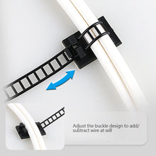 Load image into Gallery viewer, 20Pcs Adjustable Cable Organizer Wire Winder Clip Earphone Holder Self Adhesive Mouse Keyboard Cord Management USB Charger Protector
