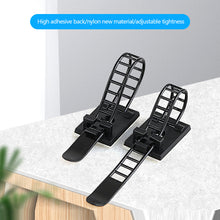 Load image into Gallery viewer, 20Pcs Adjustable Cable Organizer Wire Winder Clip Earphone Holder Self Adhesive Mouse Keyboard Cord Management USB Charger Protector