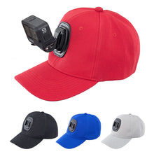 Load image into Gallery viewer, Adjustable Canvas Sun Hat Cap for Gopro Hero 12 11 10 9 8 7 6 5 4 3 insta360 x3 x2 Eken SJCAM DJI OSMO Sport Action Camera