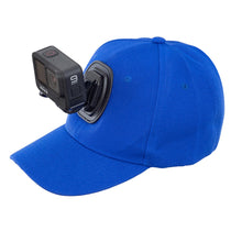 Load image into Gallery viewer, Adjustable Canvas Sun Hat Cap for Gopro Hero 12 11 10 9 8 7 6 5 4 3 insta360 x3 x2 Eken SJCAM DJI OSMO Sport Action Camera