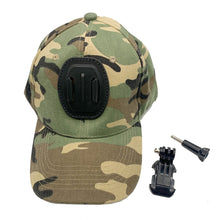 Load image into Gallery viewer, Adjustable Canvas Sun Hat Cap for Gopro Hero 12 11 10 9 8 7 6 5 4 3 insta360 x3 x2 Eken SJCAM DJI OSMO Sport Action Camera
