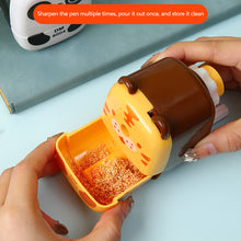 Load image into Gallery viewer, Animal Shaped Cartoon Panda Tiger Pencil Sharpener Kids School Sipplies Home Office Desktop
