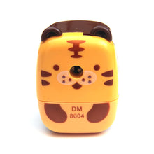 Load image into Gallery viewer, Animal Shaped Cartoon Panda Tiger Pencil Sharpener Kids School Sipplies Home Office Desktop
