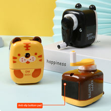 Load image into Gallery viewer, Animal Shaped Cartoon Panda Tiger Pencil Sharpener Kids School Sipplies Home Office Desktop