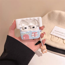 Load image into Gallery viewer, Ice Cream House Cover 3D Cute Silicone Earphone Earbuds Cover for AirPods 1/2/3/4 Pro 2 1 Charging Bags