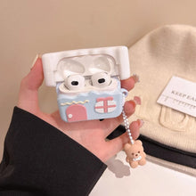 Load image into Gallery viewer, Ice Cream House Cover 3D Cute Silicone Earphone Earbuds Cover for AirPods 1/2/3/4 Pro 2 1 Charging Bags
