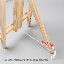 Load image into Gallery viewer, Pine Wood Table Easel For Artist Easel Painting Craft Wooden Stand For Party Decoration Art Supplies 30cm/40cm/50cm