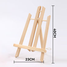 Load image into Gallery viewer, Pine Wood Table Easel For Artist Easel Painting Craft Wooden Stand For Party Decoration Art Supplies 30cm/40cm/50cm