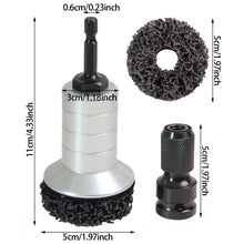 Load image into Gallery viewer, Car Rust Remover Wheel Hub Shaft Head Rust Removal Maintenance Brake Disc Rust Removal Tool Derusting Anti-Rust