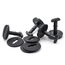 Load image into Gallery viewer, 10Pcs Car Floor Carpet Mat Clips Twist Lock With Washers For BMW E32 E34 E36 E46 3 Series E38 E39 5 7 Series 318I 325I X3 Auto Replace Fasteners