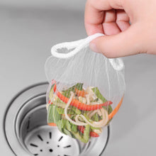 Load image into Gallery viewer, 100/200/500PCS Disposable Sink Strainer Multi-Pack Sink Filter Mesh Universal Kitchen Drain Protector Mesh for Food Scraps Kitchen/Bathroom