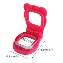 Load image into Gallery viewer, Stainless Steel Square Sandwich Press Mold Sealer Flip Non-Stick Kawaii Design for Meal Prep Kids’ Lunchbox Camping Snacks Bread Toast Mold