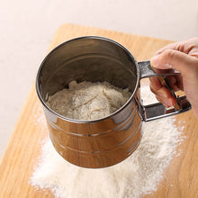 Load image into Gallery viewer, Stainless Steel Flour Sifter For Baking Powder Sugar Matcha Sifting Shaker Fine Mesh Flour Sifter Sieve Commercial-Grade Homemade Macarons