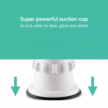 Load image into Gallery viewer, Hand-Crank Vegetable Cutter & Slicer Manual Kitchen Cheese Chopper Machine With 3 Adjustable Sharp Drums Multi-Function Garlic Potato Shredder