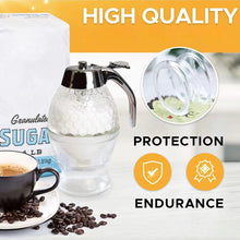 Load image into Gallery viewer, Non-Drip Honey Dispenser Honey Jar Plastic Sealed Jar Funnel Type Jar Syrup Pot Batter Powder Liquid Dispenser Bottle with a Base