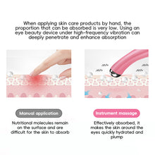 Load image into Gallery viewer, Mini Eye Massager Electric Vibration Lifting Handheld Tightening Fading Fine Line Portable Office Home Use Beauty Device