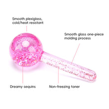 Load image into Gallery viewer, 1/2 PCS Ice Face Roller Ball Set Cryotherapy Facial Ice Globes Skin Tightening & Puffiness Reduction Facial Massager for Face & Eye Contouring
