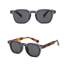 Load image into Gallery viewer, Retro Square Frame Sunglasses Colorful Chic Sunglasses Fashion Unisex Shades for Streetwear Party Business Festival Gift