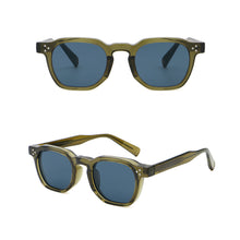 Load image into Gallery viewer, Retro Square Frame Sunglasses Colorful Chic Sunglasses Fashion Unisex Shades for Streetwear Party Business Festival Gift