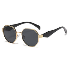 Load image into Gallery viewer, Modern Polygonal Women's Sunglasses Men Square Metal Frame Sun Glasses Retro Chic Shades for Driving Outdoor