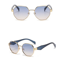 Load image into Gallery viewer, Modern Polygonal Women's Sunglasses Men Square Metal Frame Sun Glasses Retro Chic Shades for Driving Outdoor