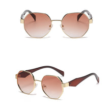 Load image into Gallery viewer, Modern Polygonal Women's Sunglasses Men Square Metal Frame Sun Glasses Retro Chic Shades for Driving Outdoor