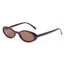 Load image into Gallery viewer, Jelly Oval Women's Sunglasses Small Frame Vintage Chic Sun Glasses Retro Translucent Teardrop Shades for Beach Outfits