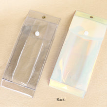 Load image into Gallery viewer, For 17cm Labubu V2 V3 15cm Cotton Doll Outfit Crossbody Pain Bag PVC Storage Bag Dolls Display Bag