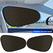 Load image into Gallery viewer, Folding Car Sun Shade Curtain Interior Window Shade Sun Visor Protection Anti UV Sun Windscreen Heat Blocking