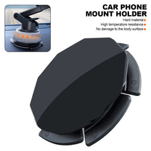 Load image into Gallery viewer, Car Phone Mount Holder Suction Cup Base Non-Slip Adhesive Pad Dashboard Disc Dashboard Mount Accessory