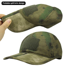 Load image into Gallery viewer, Foldable Outdoor Camouflage Baseball Cap Tactical Baseball Caps Summer UV Protection Hats For Camouflage Hiking Hat Trucker