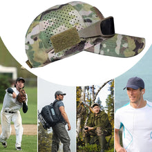 Load image into Gallery viewer, Tactical Camouflage Baseball Cap Summer Sun Hats Baseball Caps Breathable Fishing Hat For Camouflage Hiking Hat Trucker