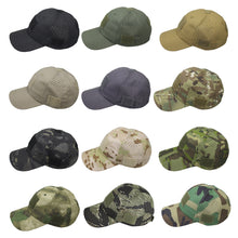 Load image into Gallery viewer, Tactical Camouflage Baseball Cap Summer Sun Hats Baseball Caps Breathable Fishing Hat For Camouflage Hiking Hat Trucker