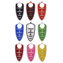 Load image into Gallery viewer, 3 Buttons Car Remote Key Shell Key Pad Rubber for Alfa Romeo 156/159 /mito/giulietta/gt/4c Accessories For Girls