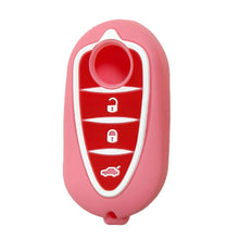 Load image into Gallery viewer, Car Remote Control Key Cover Holder Silicone For Alfa Romeo Giulietta Myth Junior 4C Romeo Mito Myth 159 GTO GTA Car Accessories